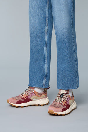 Flower Mountain Sneakers in suede e lana Yamano 3